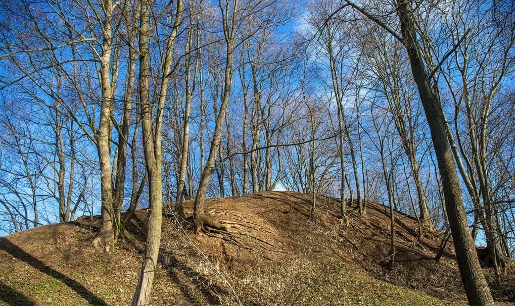 Polotsk. The Rampart of tsar Ivan the Terrible.