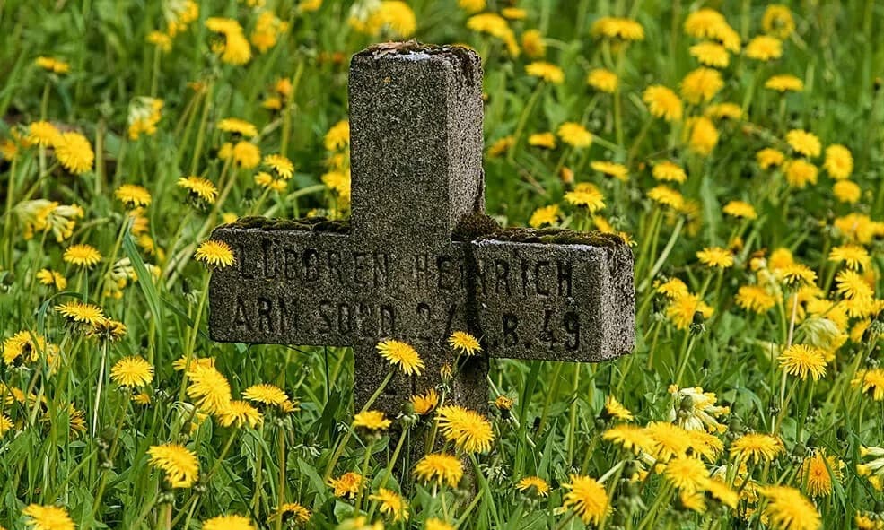 Naroch. The military cemetery of the First World War.