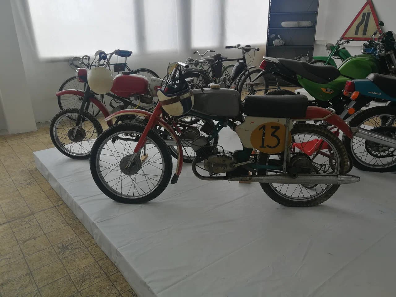 Vitebsk. Vladimir Gordeev's Soviet moped studio.
