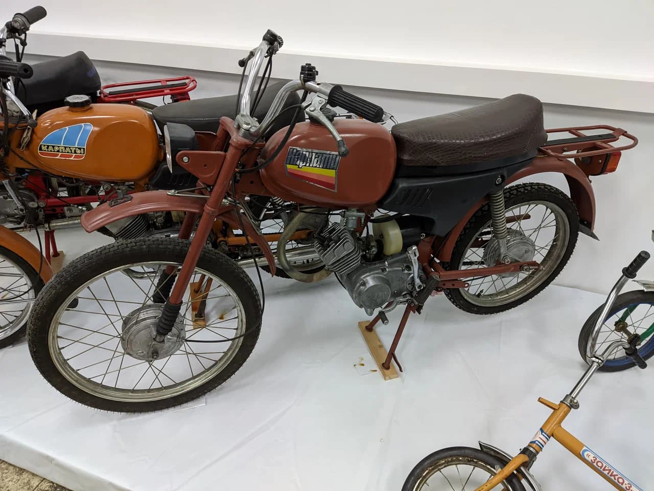 Vitebsk. Vladimir Gordeev's Soviet moped studio.
