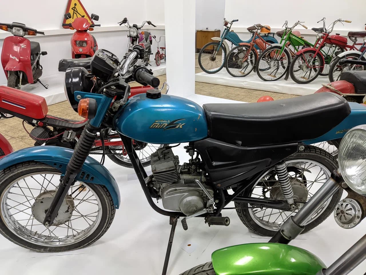 Vitebsk. Vladimir Gordeev's Soviet moped studio.
