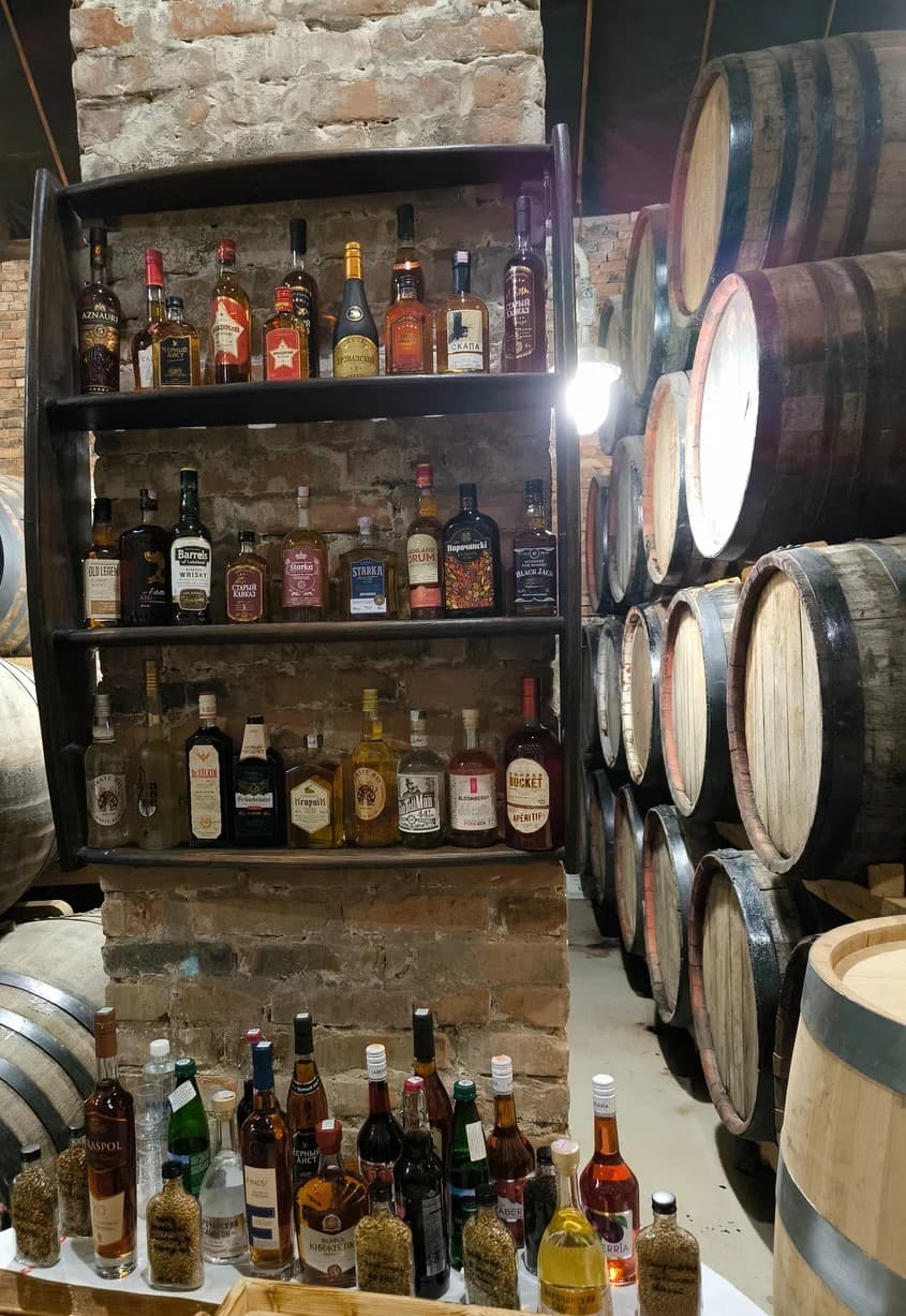 Naroch. Naroch distillery.