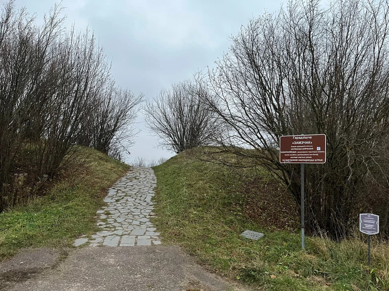 Заславль. Городище «Замэчек».