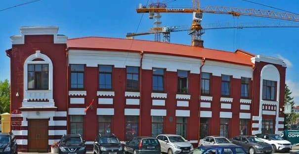 Мінск. "Трамвайны" дом.