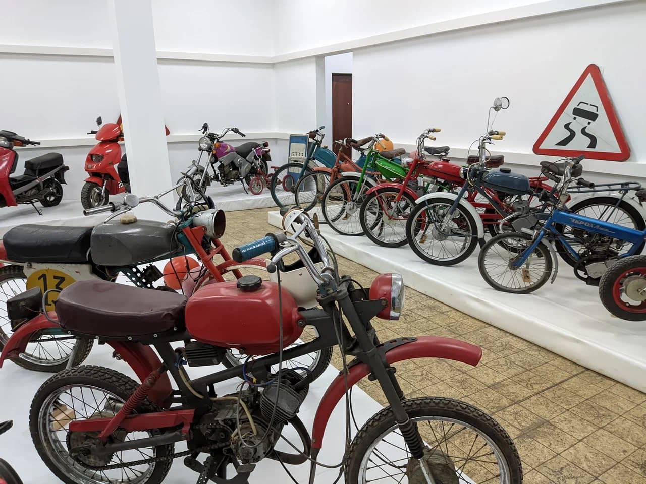 Vitebsk. Vladimir Gordeev's Soviet moped studio.
