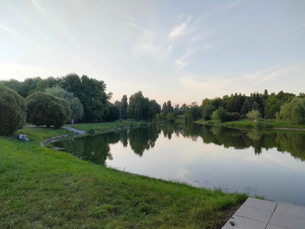 Мінск. Парк імя Чынгіза Айтматава.
