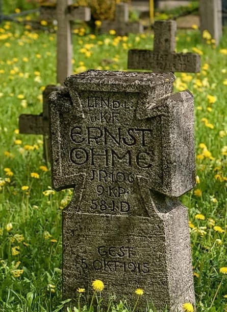 Naroch. The military cemetery of the First World War.