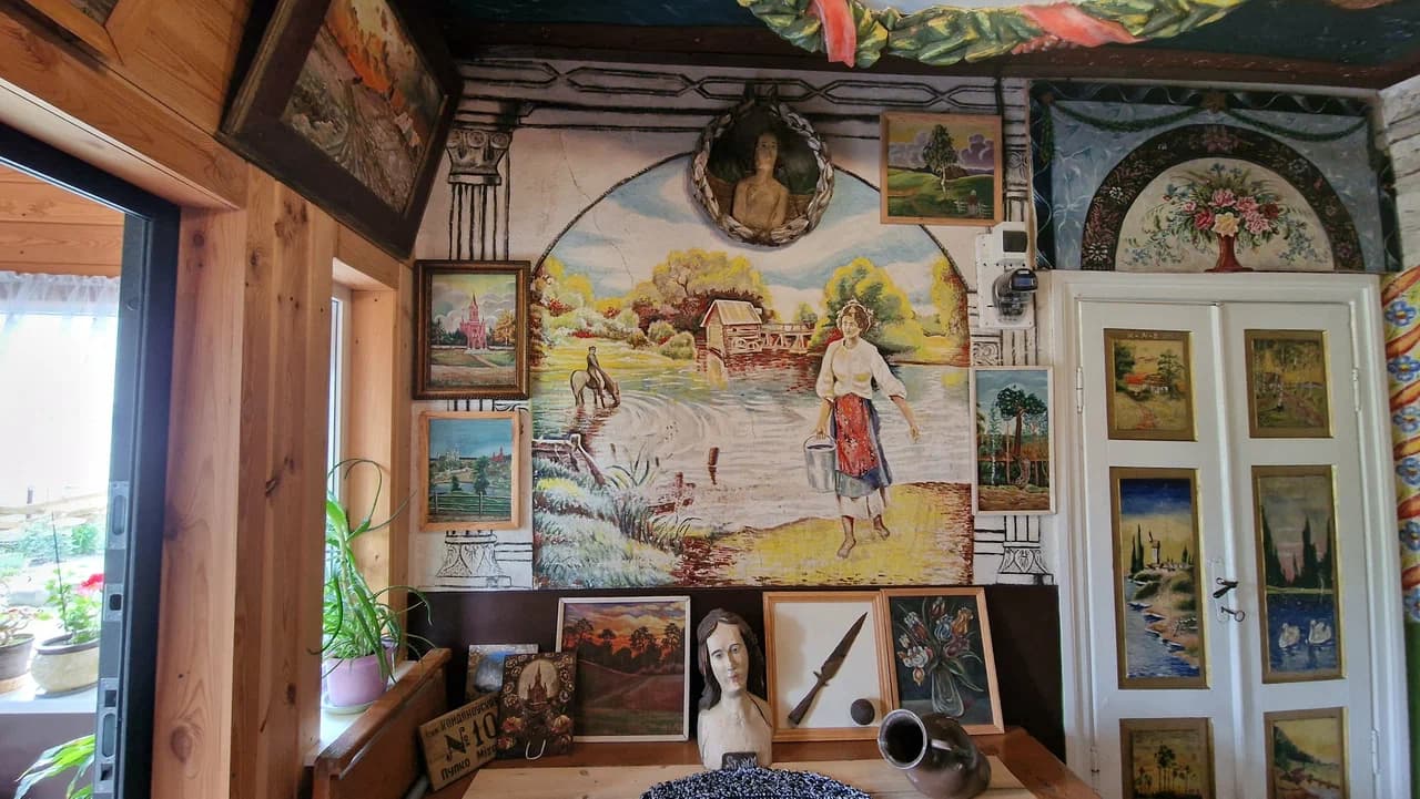 Ивенец. Дом-музей народного мастера Аполлинария Пупко.