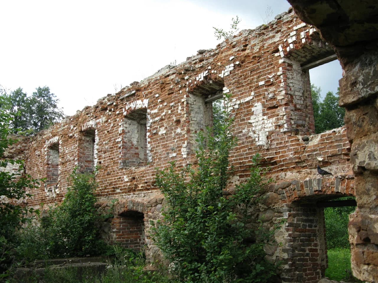Rudnya Pilnyanskaya. Ruins of a watermill.
