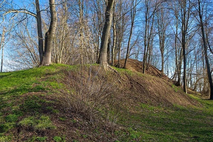 Polotsk. The Rampart of tsar Ivan the Terrible.