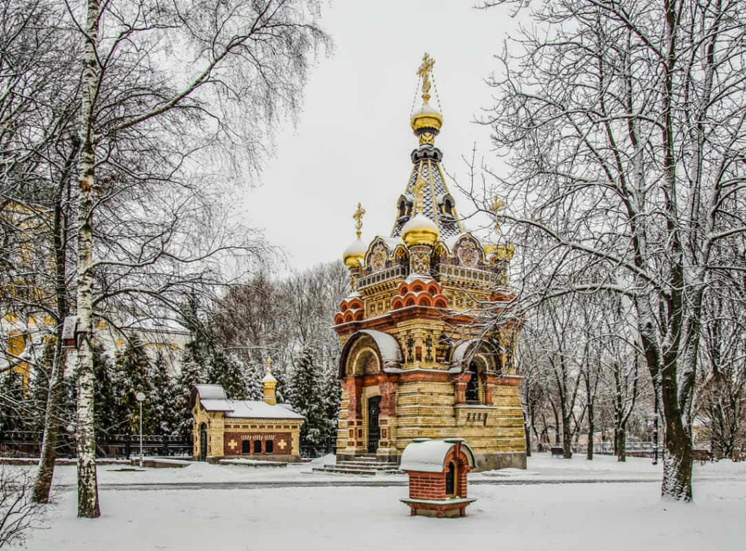 Гомель. Часовня-усыпальница Паскевичей.