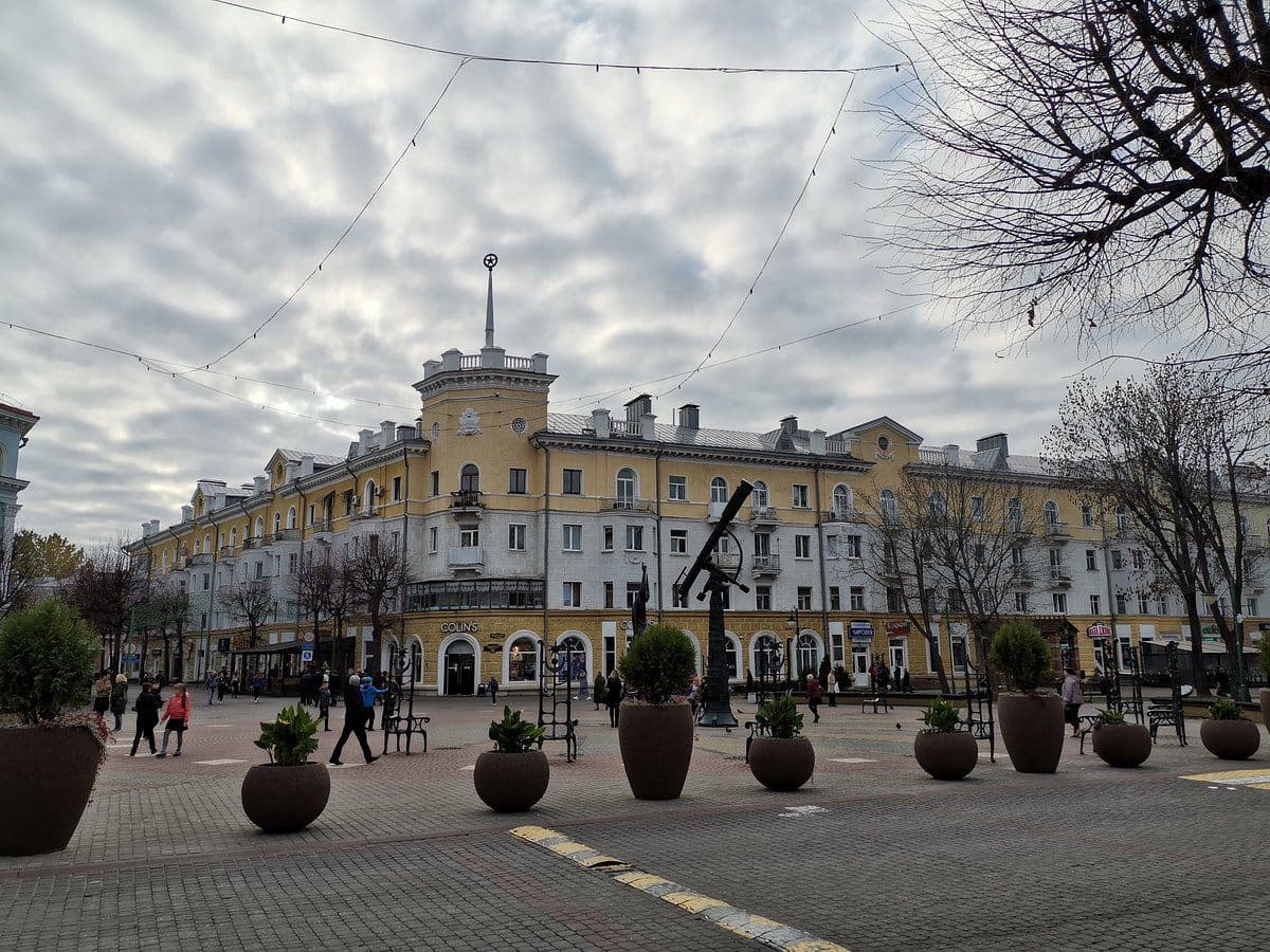 Могилёв. Площадь Звезд.