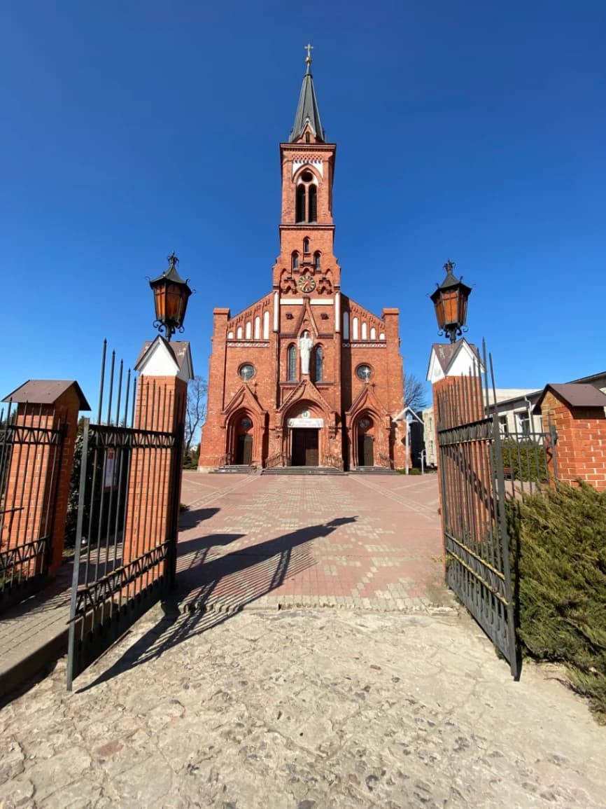 Паставы. Касцёл святога Антонія Падуанскага.