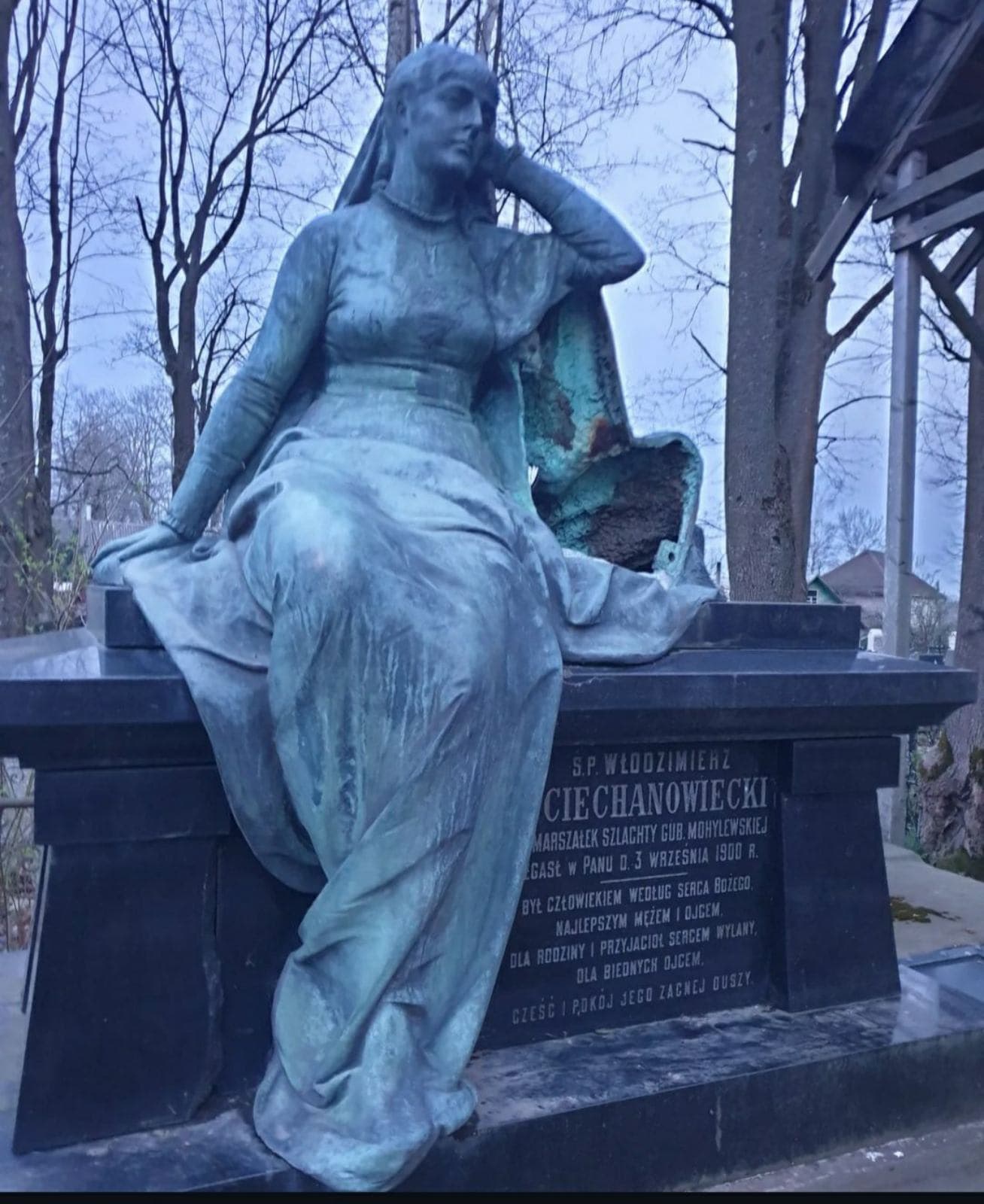 Mogilev. Catholic Polish Cemetery.