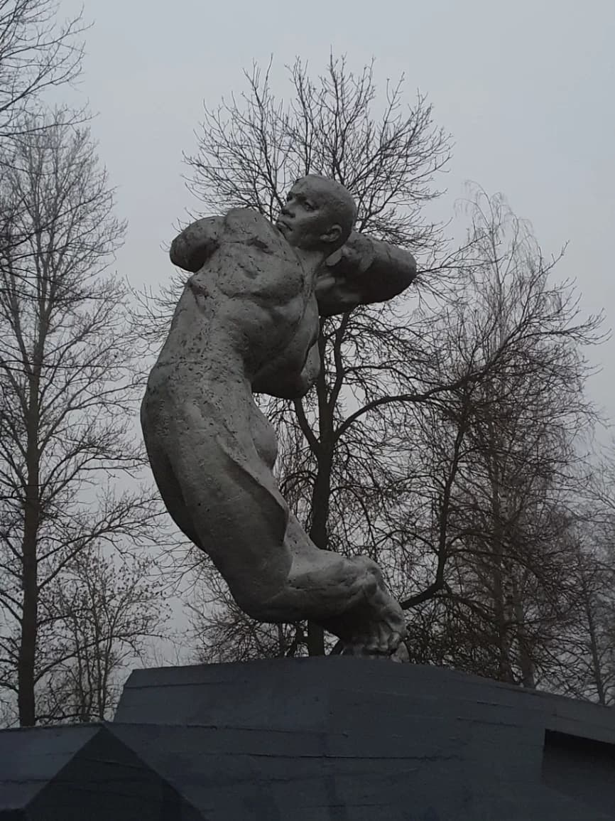 Slutsk. Memorial complex to Soviet soldiers.