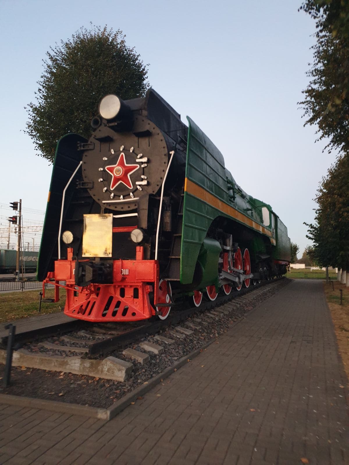 Orsha. Railway station.