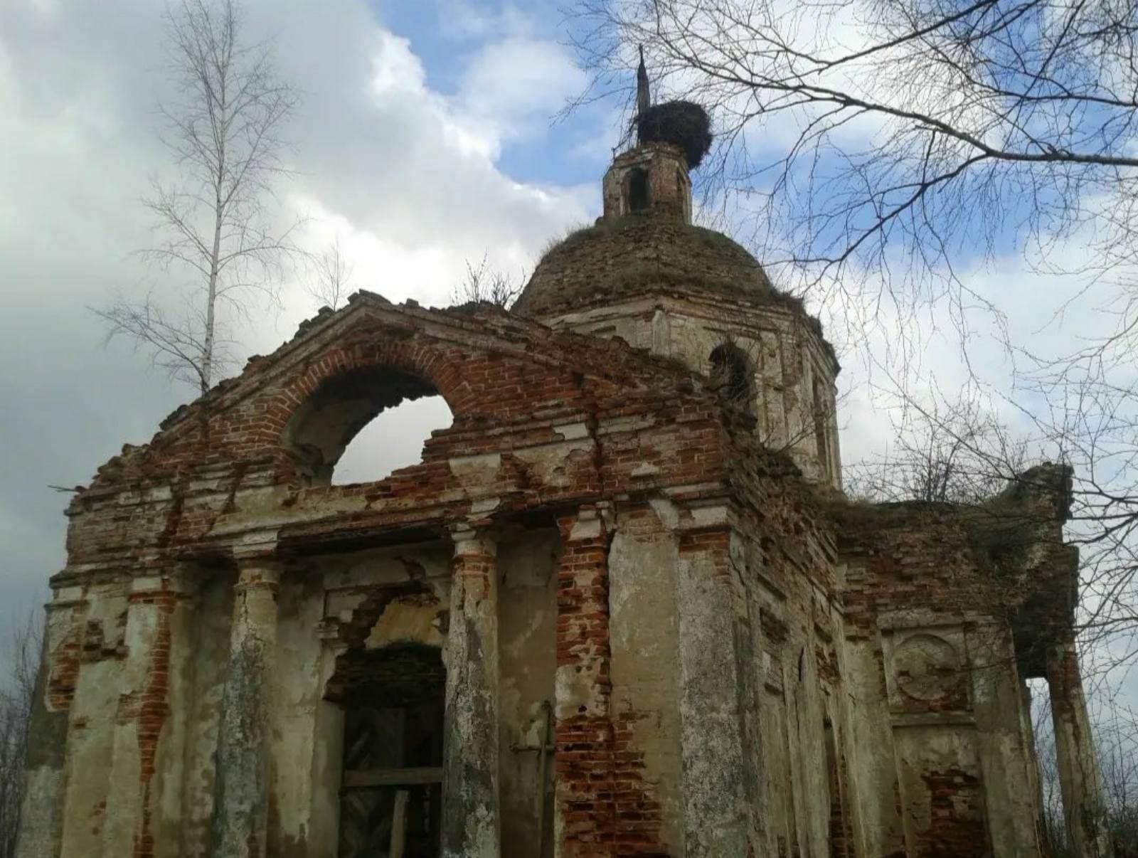 Старая Вадва. Пакроўская царква