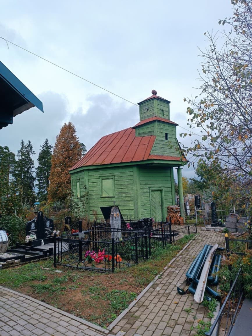 Острошицкий Городок. Церковь Спаса Преображения.