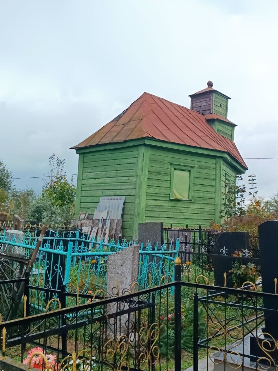 Острошицкий Городок. Церковь Спаса Преображения.