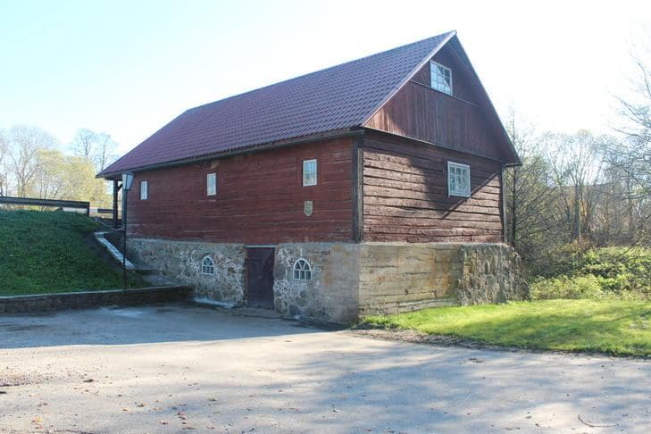 Zhodishki. Museum of the 18th century water mill.