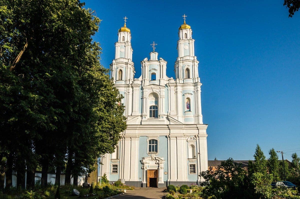 Glubokoe. Cathedral of the Blessed Virgin Mary.