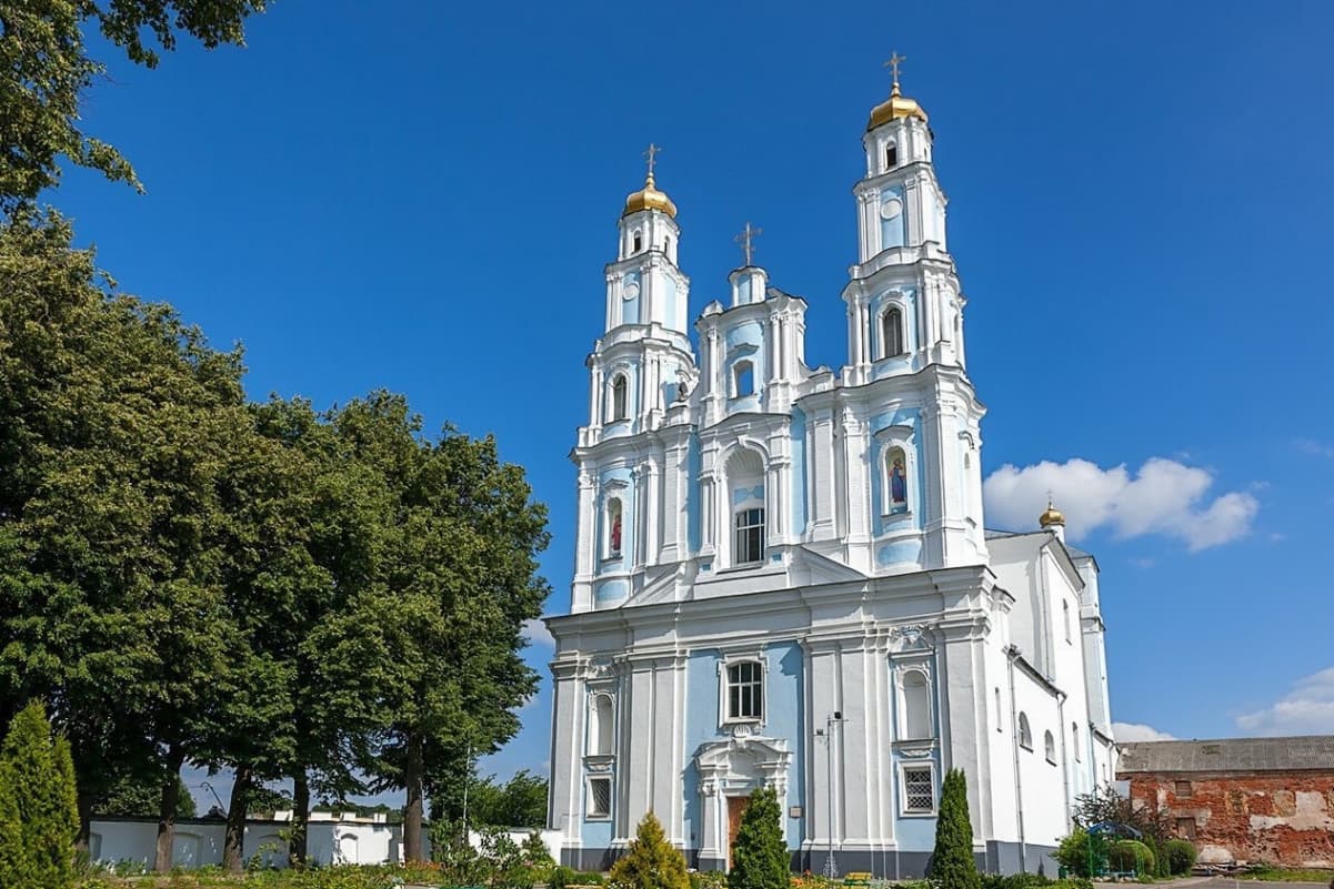 Glubokoe. Cathedral of the Blessed Virgin Mary.