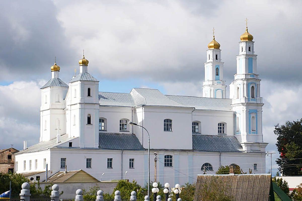 Glubokoe. Cathedral of the Blessed Virgin Mary.