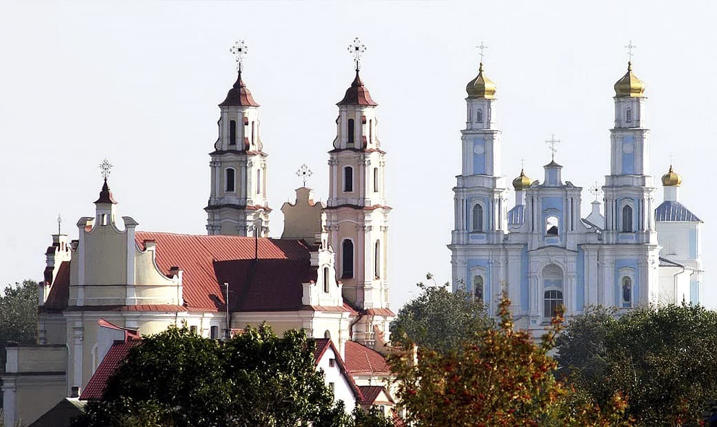 Glubokoe. Cathedral of the Blessed Virgin Mary.