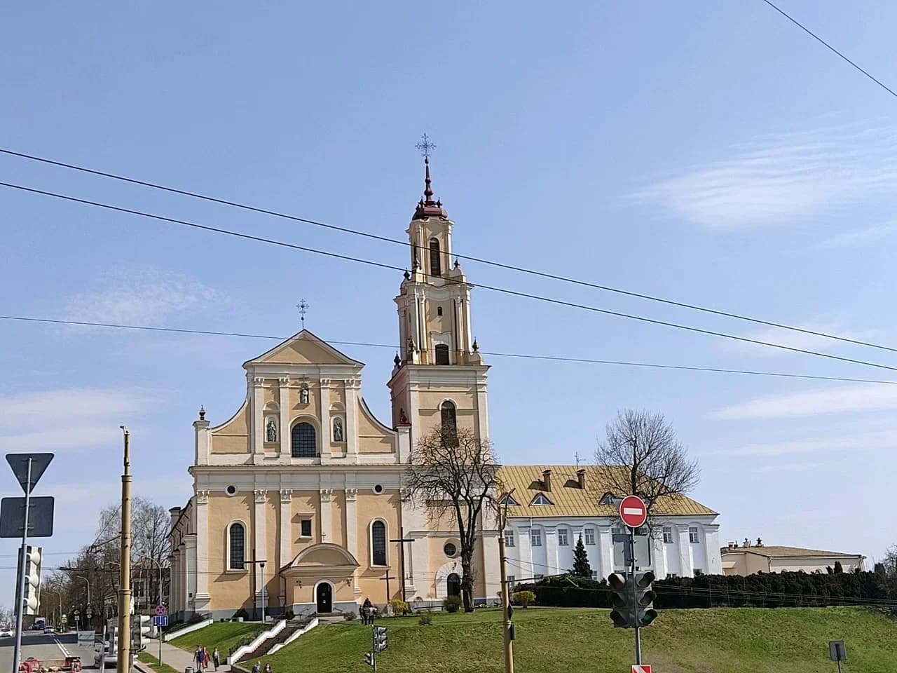 Гродно. Костёл Обретения Святого Креста.