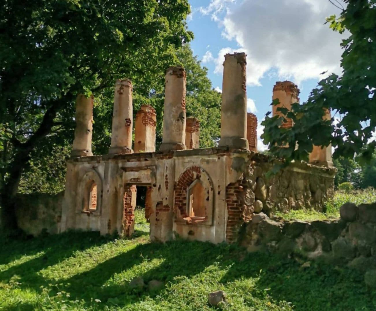 Sunai village. Narkevich-Yodko estate "Pukovo".