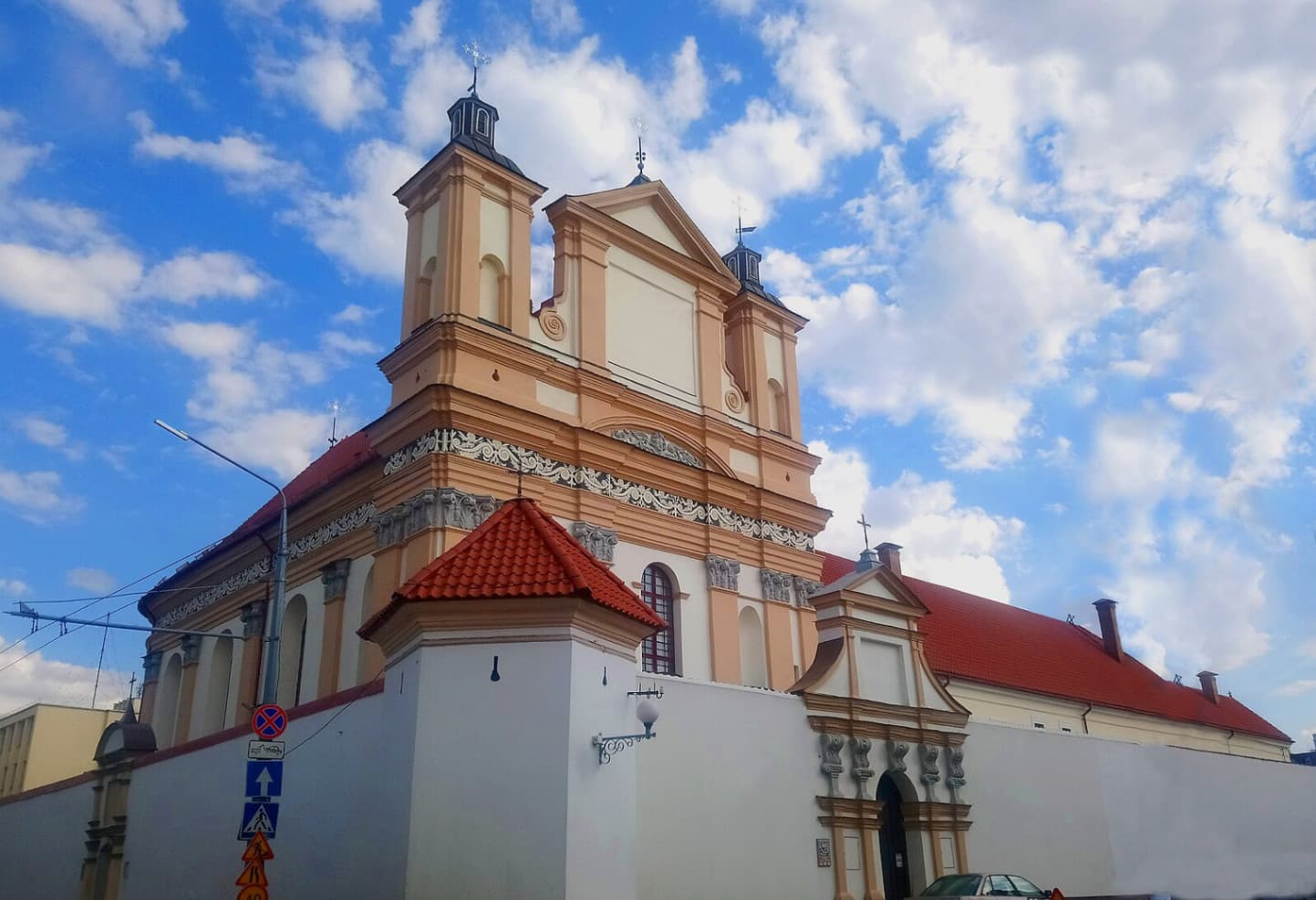 Grodno. Church of the Annunciation of the Blessed Virgin Mary.