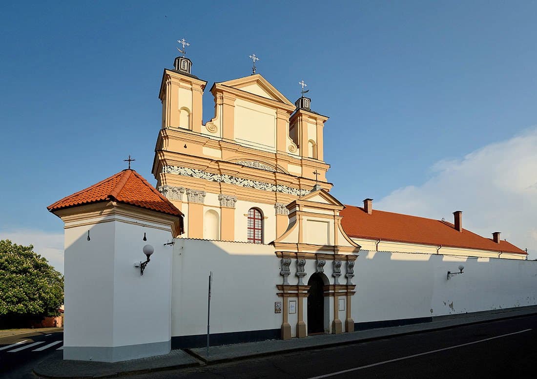 Grodno. Church of the Annunciation of the Blessed Virgin Mary.