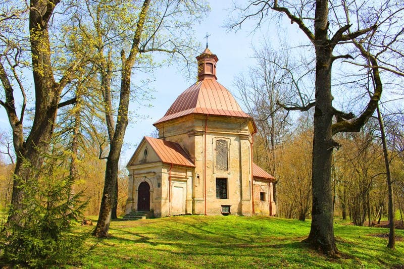 Duboe. Kuzhanetsky Manor Park.