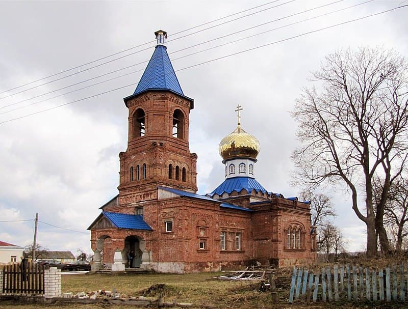 Barkolabovo. The Church of the Kazan Mother of God.