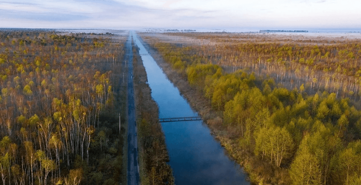 Целяханы. Агінскі канал.