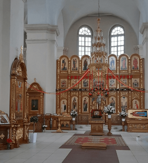 Полацк. Кафедральны сабор Богаяўлення Гасподняга.