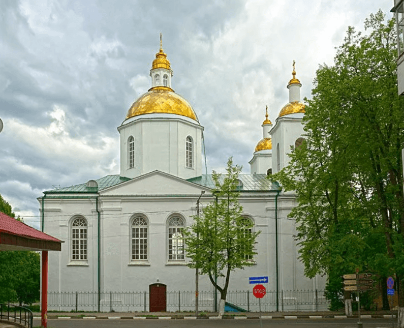 Полацк. Кафедральны сабор Богаяўлення Гасподняга.