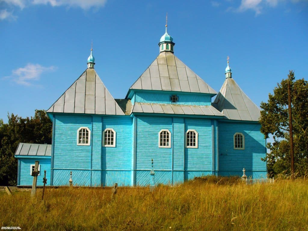 David is a Small town. St. George's Church.