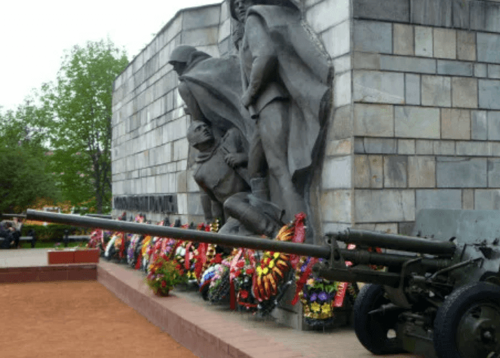 Polotsk. Monument to the Liberators of Polotsk