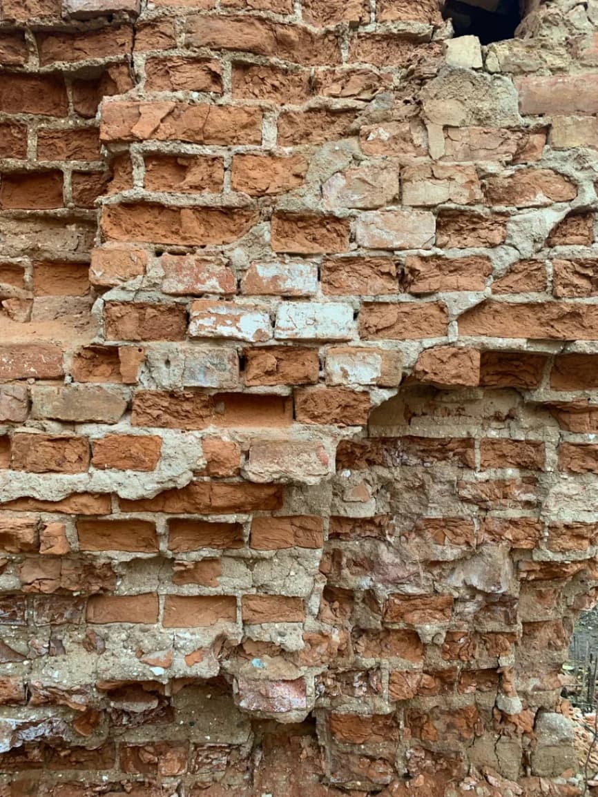 Semkovo. The ruins of the manor house.