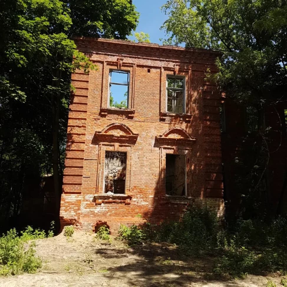 Рудакоў. Руіны сядзібы Аскеркі і Ваньковічаў.