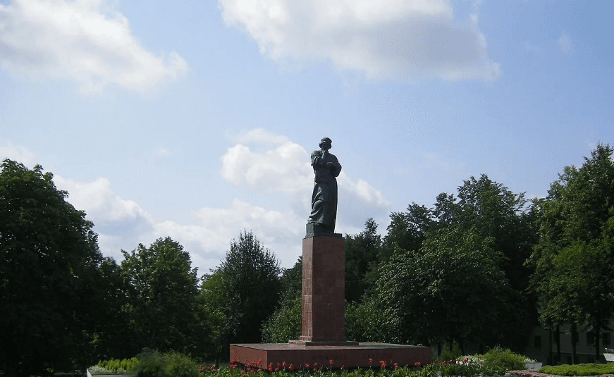 Polotsk. Monument to Francis Skaryna