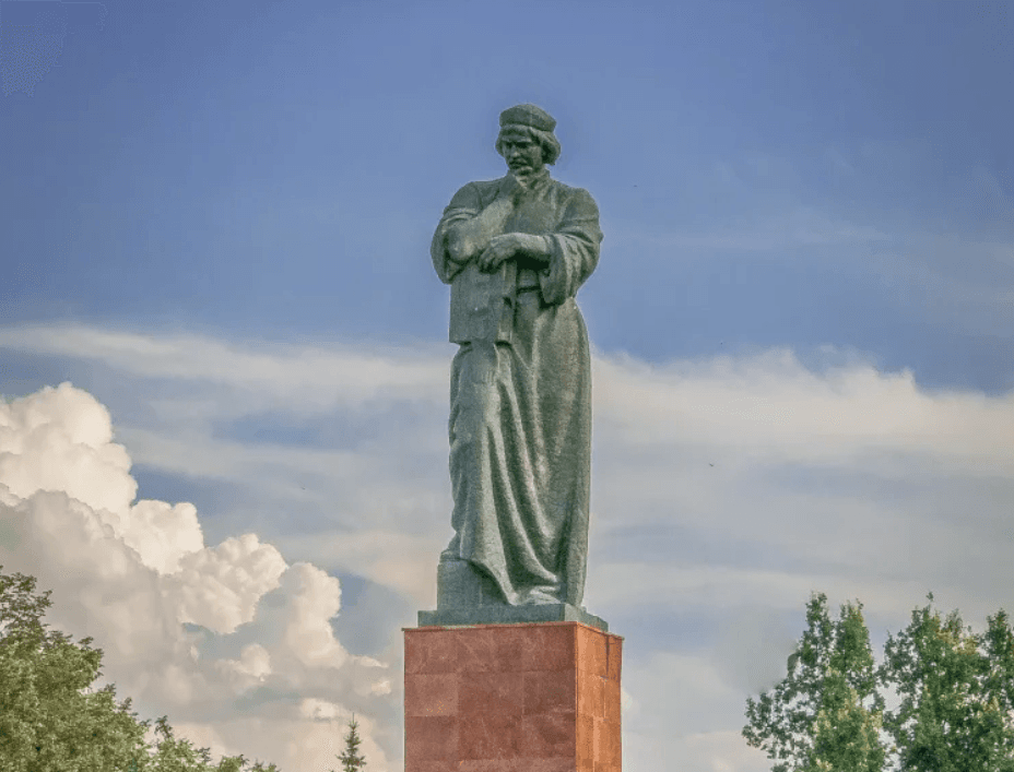 Polotsk. Monument to Francis Skaryna