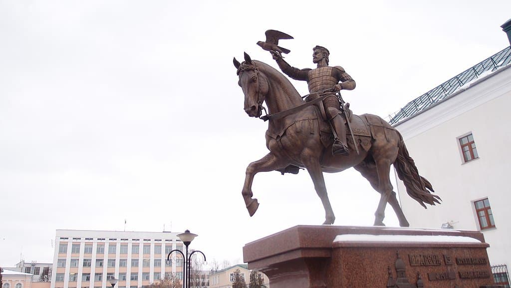 Vitebsk. Monument to Prince Algirdas.