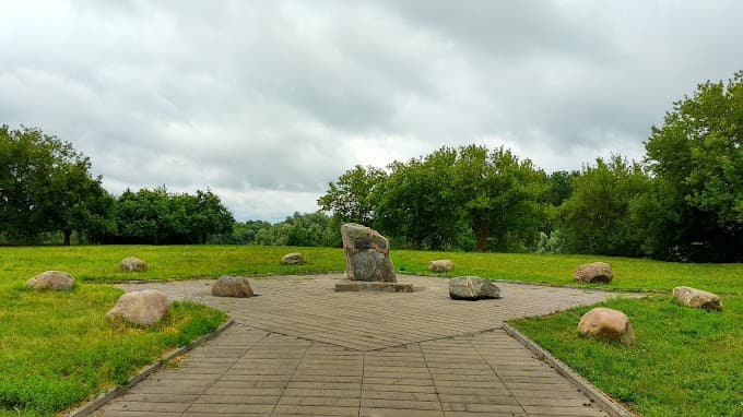 Рогачев. Замковая гора.