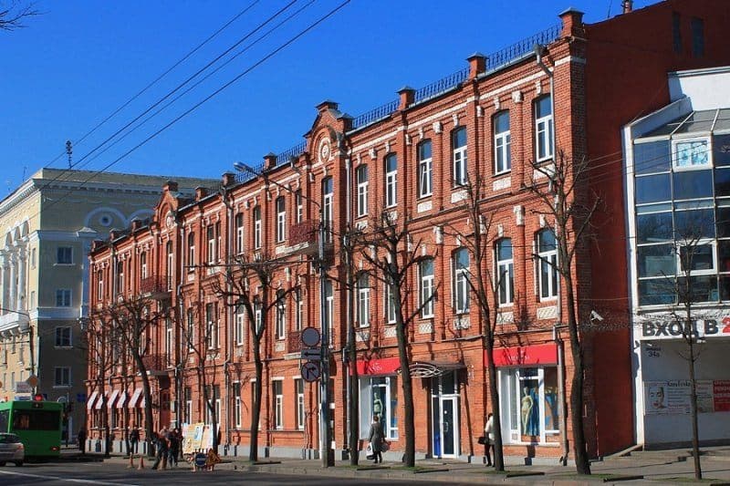 Mogilev. The civic club building.