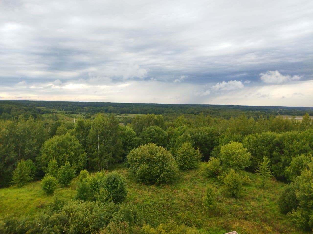 Гора Маяк на Браславских озерах.