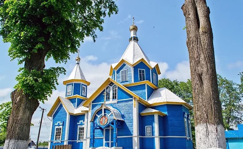 Vydrenka. The Church of St. Dmitry of Rostov.