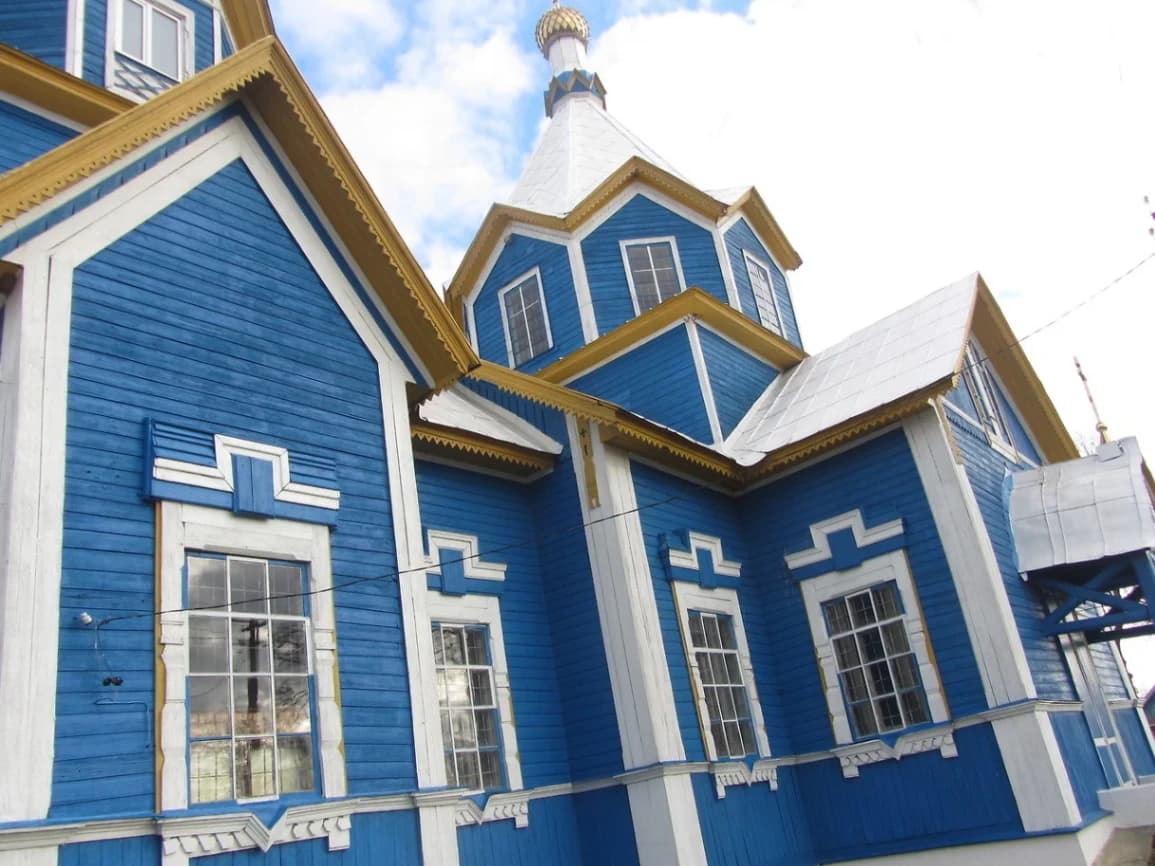 Vydrenka. The Church of St. Dmitry of Rostov.