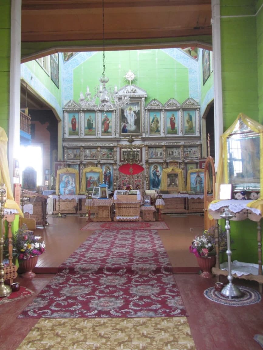 Vydrenka. The Church of St. Dmitry of Rostov.